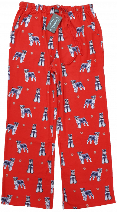Pet Pajama Pants Schnauzer
