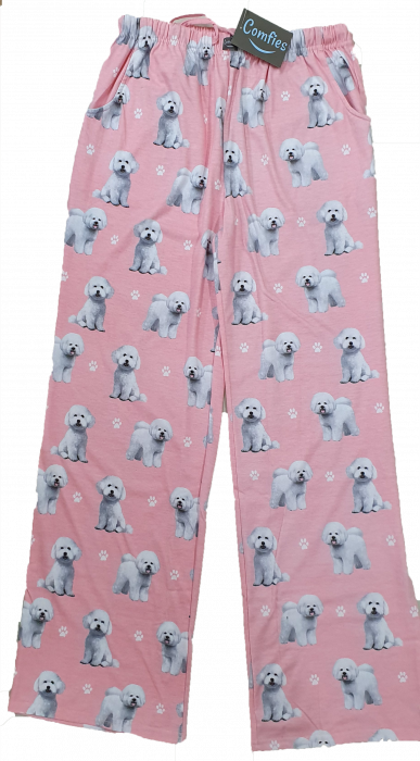 Pet Pajama Pants Bichon Frise