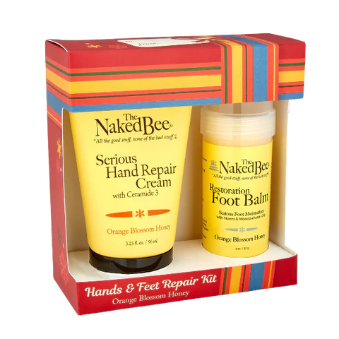 The Naked Bee Holiday Hands and Feet Gift Set