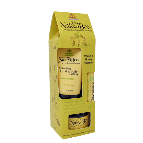 The Naked Bee Citron & Honey Gift Collection