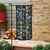 Winter Foliage Welcome Everlasting Impressions Garden Flag