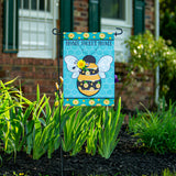 Home Sweet Home Bee Linen Garden Flag