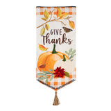 Give Thanks Pumpkins Everlasting Impression Garden Flag