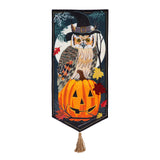 Halloween Night Owl Everlasting Impressions Garden Flag