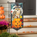 Halloween Night Owl Everlasting Impressions Garden Flag