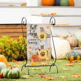 He Will Never Leave Suede Garden Flag