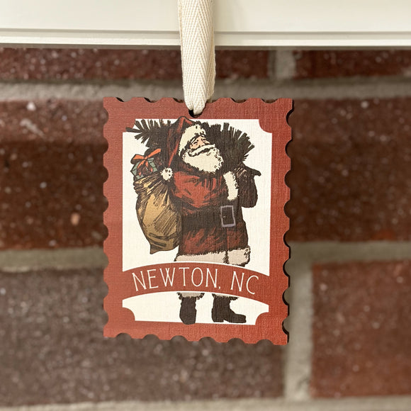Santa is Coming to Newton Ornament