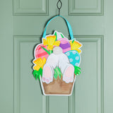 Bunny in Pot Door Decor