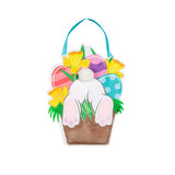 Bunny in Pot Door Decor