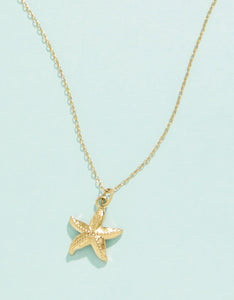 Spartina Splash Starfish Necklace 18"