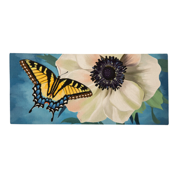 Anemone & Butterfly Sassafras Insert Mat