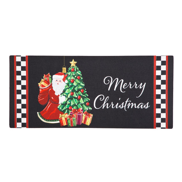 Jingle Bell Square Sassafras Insert Mat
