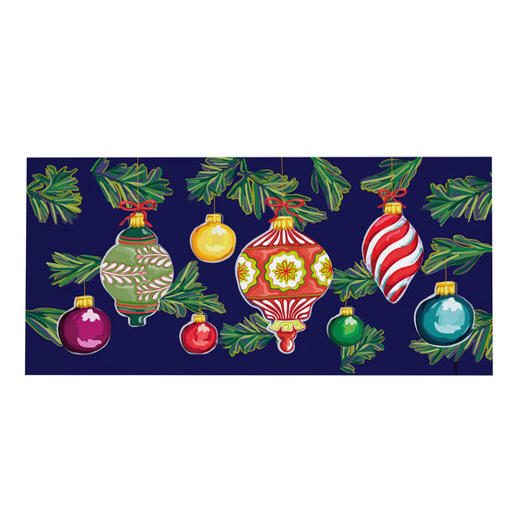 Happy Holidays Ornaments Sassafras Insert Mat