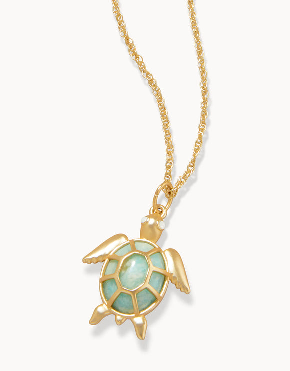 Green Sea Turtle Necklace 31