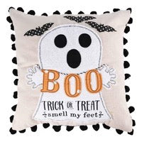 Trick or Treat Boo Pillow