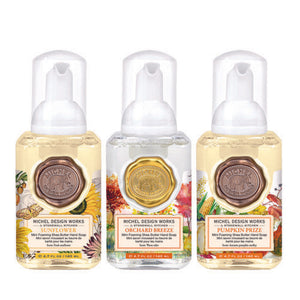 Mini Foaming Hand Soap Set of 3: Sunflowers, Orchard Breeze, Pumpkin Prize