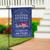 250th Anniversary Celebration Applique Garden Flag