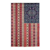 Americana BOHO Applique Garden Flag