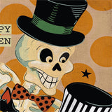 Halloween Trio Burlap Garden Flag