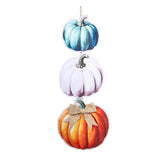 Hello Fall 3-Pumpkin Door Decor