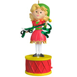 Elf Collection Jovie Ornament With Light and Sound