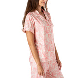 Hello Mello® Breezy Does It Collection Pajama Top Petal Pusher