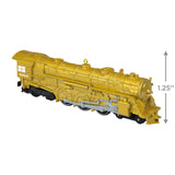 Lionel® Trains New York Central 700E Hudson Locomotive Metallic Gold Metal Ornament Limited Quantity