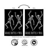 Shake, Rattle & Roll Moire Garden Flag