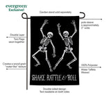 Shake, Rattle & Roll Moire Garden Flag