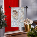 Nativity Holy Miracle Moire Garden Flag