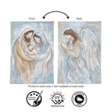 Nativity Holy Miracle Moire Garden Flag