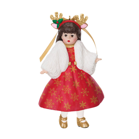 Madame Alexander® Deer Santa Ornament