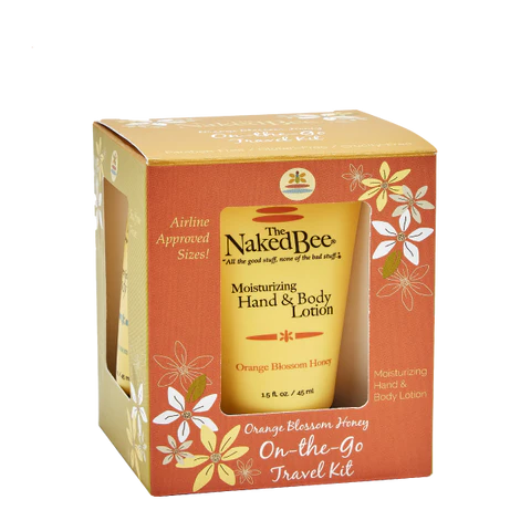 The Naked Bee Orange Blossom Honey On-the-Go Travel Kit
