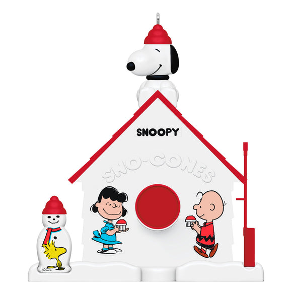 The Peanuts® Gang 75th Anniversary Sno-Cones With Friends Ornament