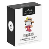 Hallmark Mini The Peanuts® Gang Scarecrow Snoopy Ornament, 1.25"