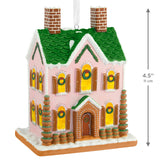 Hallmark Gorgeous Gingerbread House Porcelain Ornament