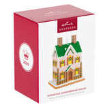 Hallmark Gorgeous Gingerbread House Porcelain Ornament