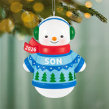 Hallmark Son Snowman 2026 Ornament