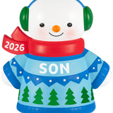 Hallmark Son Snowman 2026 Ornament