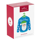 Hallmark Grandson Santa Sweater 2026 Ornament