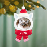 Hallmark Snow Cat 2026 Photo Frame Ornament