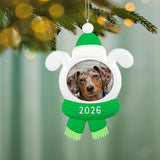 Hallmark Snow Dog 2026 Photo Frame Ornament