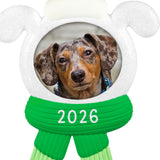 Hallmark Snow Dog 2026 Photo Frame Ornament