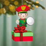 Hallmark Elf Security Peekbuster Ornament With Motion-Activated Sound and Light