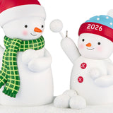 Hallmark Snowball Fight 2026 Musical Ornament