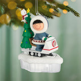 Hallmark Frosty Friends Tree Delivery Ornament With Light