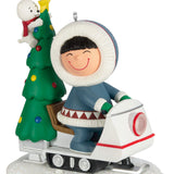 Hallmark Frosty Friends Tree Delivery Ornament With Light