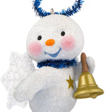 Hallmark Cute Snow Angel With Bell Ornament