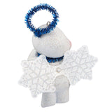 Hallmark Cute Snow Angel With Bell Ornament