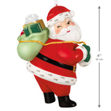 Hallmark Vintage Santa Porcelain Ornament